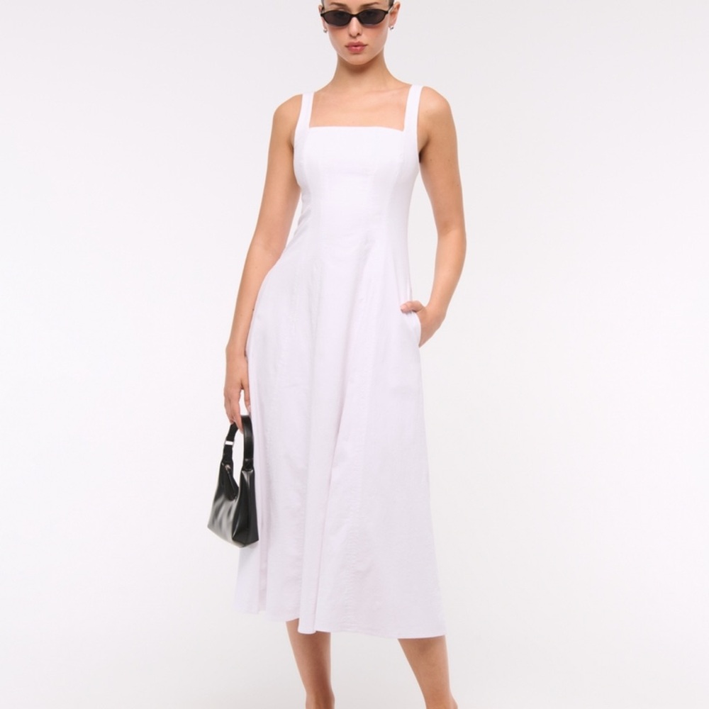 Abercrombie & Fitch White Maxi Dress - Picture 3 of 3